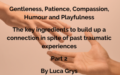 Gentleness, Patience, Compassion, Humour and Playfulness     Part 2       Case Studies one and two